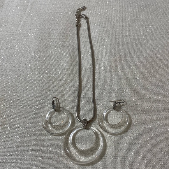 Brighton Lava Lounge Necklace & Earring set - Picture 3 of 6